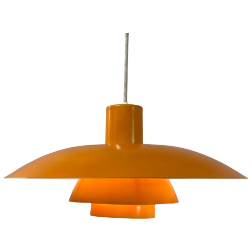 Poul Henningsen - Louis Poulsen - Ph 4/3 - Hanging Pendant Lamp - Orange