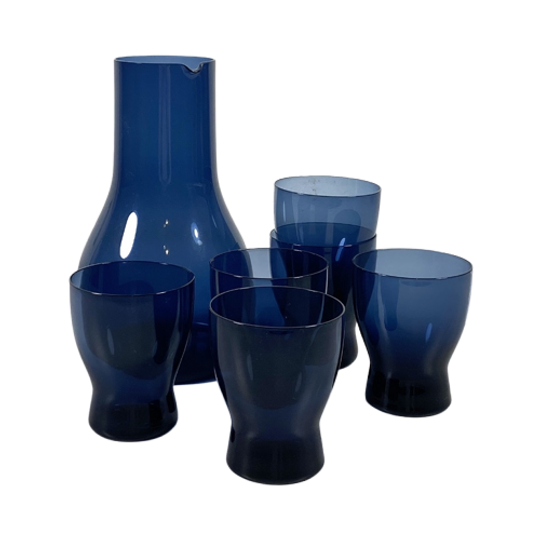 Vintage Kan Met Zes Glazen 68634 1