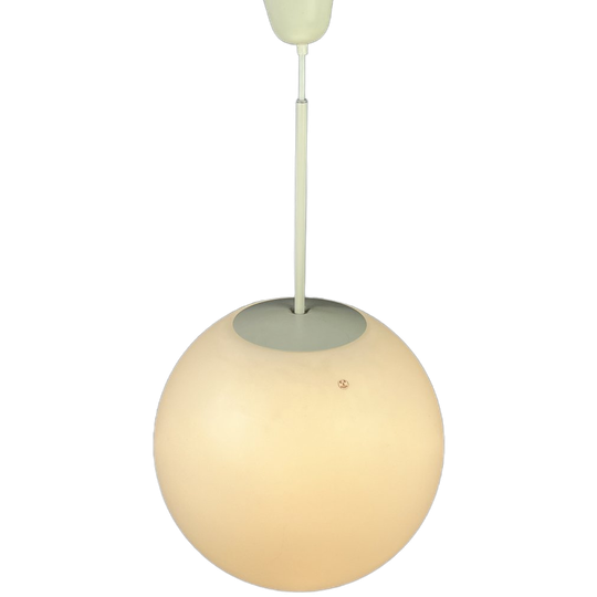 Vintage Xl Bollamp / Hanglamp, Peill En Putzler, Duitsland 1970's 1