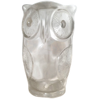 Vintage Cascade Glazen Uil Spaarpot Jaren 60 / 70 thumbnail 1