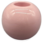 Keramieken Bol Kandelaar Voor Waxine Pastel Roze thumbnail 1