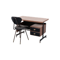 Italian Modern Mid-century Desk / Bureau Set From 1960’s