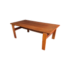 Grote Deense Teakhouten Salontafel thumbnail 1