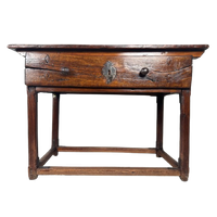 Antieke Spaanse Koloniale Sidetable