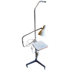 Medical / Dentist / Floorlamp With Adjustable Small Table 1970 thumbnail 1