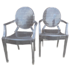 Louis Ghost Stoelen Kartell, Design Philippe Starck thumbnail 1