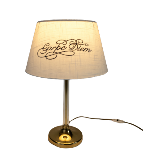 Hollywood Regency Stijl - Messing - Goud - - Tafellamp - 60's 1