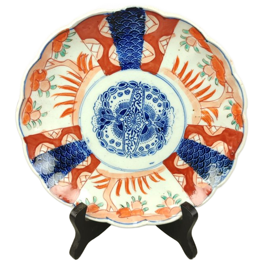 Antiek Japans Imari Bordje 1