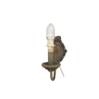 Wandlamp 12 X 19 Cm Hout Ijzer thumbnail 1