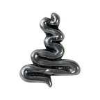 Handmade - Rod Of Asclepius Shaped Drawer / Door Pull Or Handle - Casted Aluminum (New Old Stock) thumbnail 1