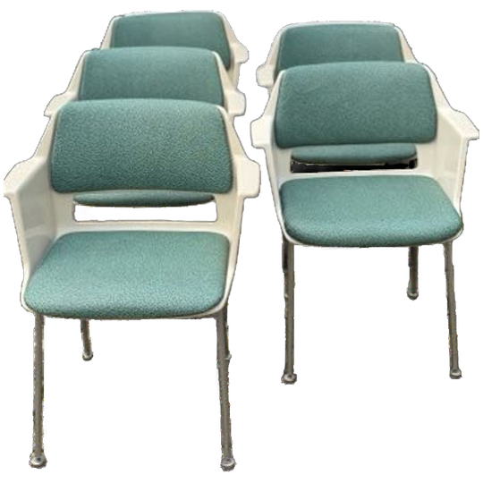 5 Gispen Chairs From Andre Cordemeyer 1