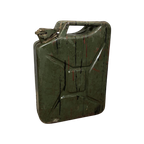 Legergroene Metalen Jerrycan thumbnail 1