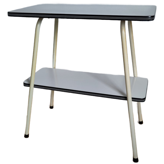 Mid Century Formica-stijl Sidetable 1