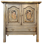 Vintage Look Kast/ Kledingkast Wandkast/ thumbnail 1