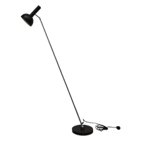 Dark Brown Floor Lamp By H. Busquet For Hala Zeist, 1960S