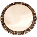 50's Vintage Ronde Spiegel Mozaique Jaren 50 Fifties thumbnail 1