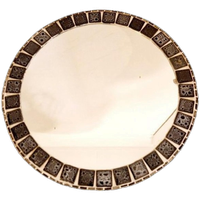 50's Vintage Ronde Spiegel Mozaique Jaren 50 Fifties