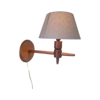 Mid Century Teak Deense Wandlamp Design Vintage