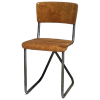 Gispen 212 Eetkamerstoel Jaren 30 Vintage X Frame Stoel