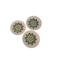 Vintage Pontesa Gebaks / Tapas Bordjes, Set Van 5, Borden