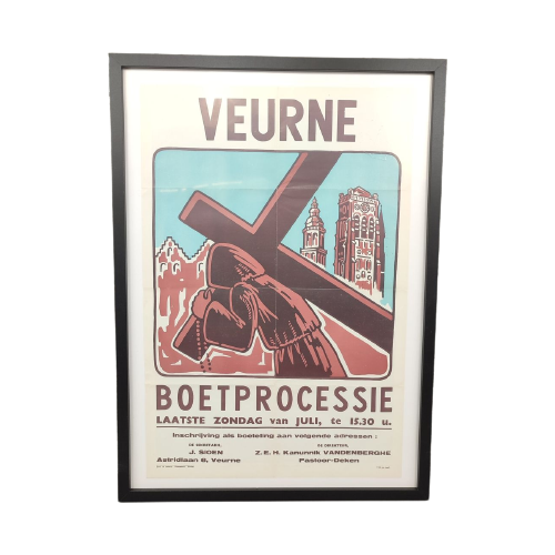 Affiche Boetprocessie Veurne