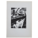 Houtsnede Van Frans Masereel: Lissewege thumbnail 1