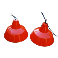 Set Van 2 Originele Louis Poulsen Hanglampen, Jaren '60