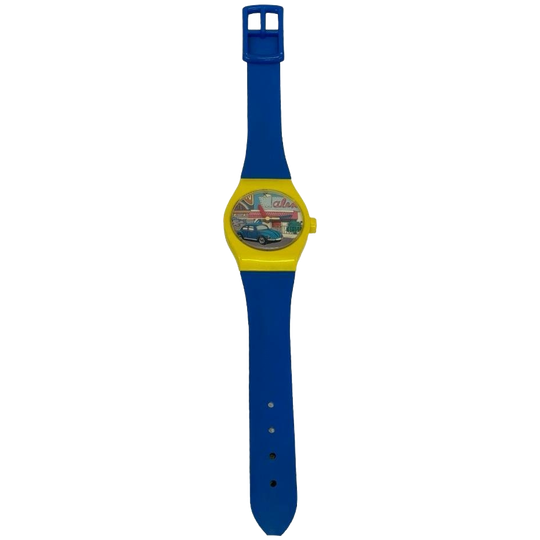 Vintage Jaren 80 Klok Grote Quartz Wandhorloge Design 1