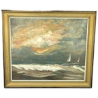 R. Geijp - Maritiem Schilderij thumbnail 1