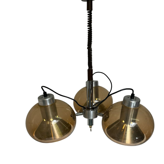 Mushroom Hanging Pendant With Three Spheres - Space Age / Pop Art 1