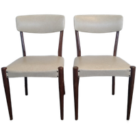 2x Vintage Eetkamerstoelen