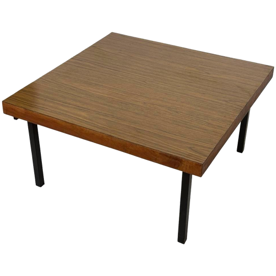 Vintage Salontafel Jaren 70 Vierkant Design 1