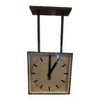 Vintage Dual Station Clock By Pragotron thumbnail 1