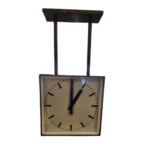 Vintage Dual Station Clock By Pragotron