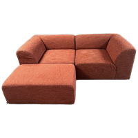 4x6 sofa – X6 Modulaire Elementen In Roestbruin