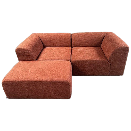 4x6 sofa – X6 Modulaire Elementen In Roestbruin 1