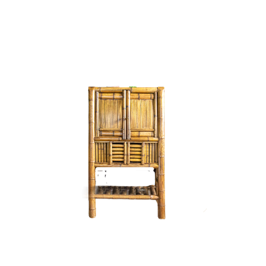 Wabi Sabi Bamboe Badkamer Kast 1