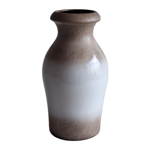 Scheurich Keramik Vaas, West-Germany 208-21, Beige, Creme