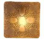 Vintage Plafonierre Of Wandlamp Glas thumbnail 1