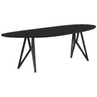 Studio Henk Eettafel Butterfly Zwarte Lak, Blob