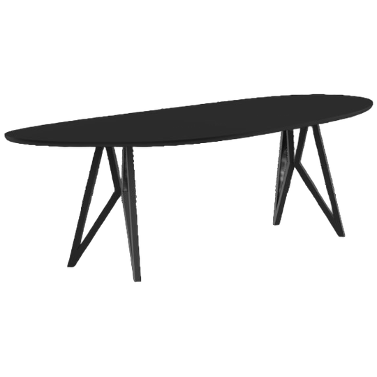 Studio Henk Eettafel Butterfly Zwarte Lak, Blob 1