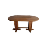 Beech Wood Vintage Table, 1960 thumbnail 1