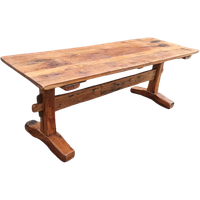 Antieke Rustieke Landelijke Massief Houten Eettafel 210 Cm