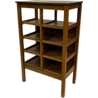 Art Deco Wandkast Vakkenkast Jaren 30 Eiken Open Kast thumbnail 1
