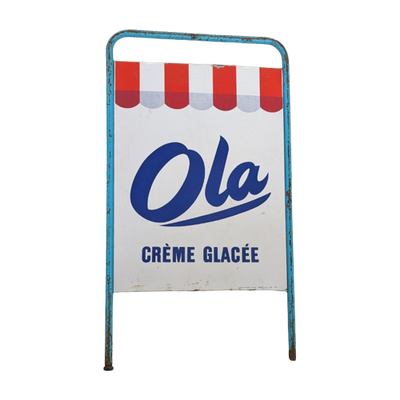 Na45 – Ola Reclamebord – Vintage Sign – 1962