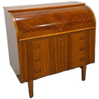 Secretaire Bureau Uit Zweden Met Lades, Scandinavisch Bureau thumbnail 1