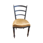 19e Eeuwse Stoel Slaapkamerstoel Directoire Frans thumbnail 1