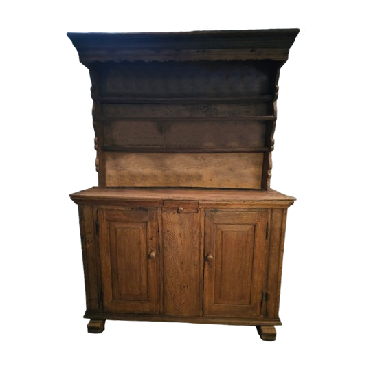 Engels Antiek Eikenhouten Kast – Circa 1740 Prachtig En Uniek. 1