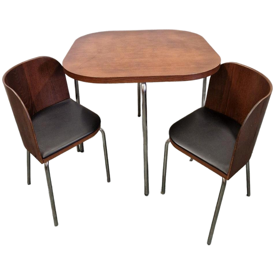 Ikea Fusion Set Eetkamer Tafel Met 2 Stoelen Retro Stijl 1