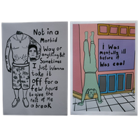 Robbie Williams  "I Was Mentally Ill Before It Was Cool" | Posters 2X